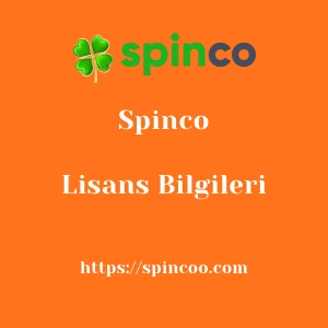 Spinco Lisans Bilgileri