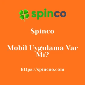 Spinco Mobil Uygulama Var Mı?