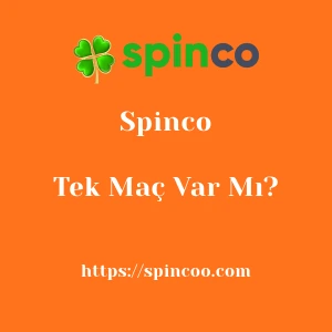 Spinco'da Tek Maç Var Mı?